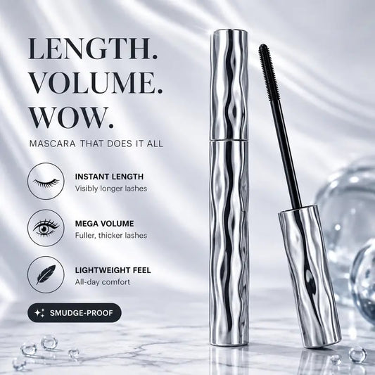 Neacebeauty™ Volumizing Lengthening Smudge-Proof Mascara with Nourishing Formula👁️✨