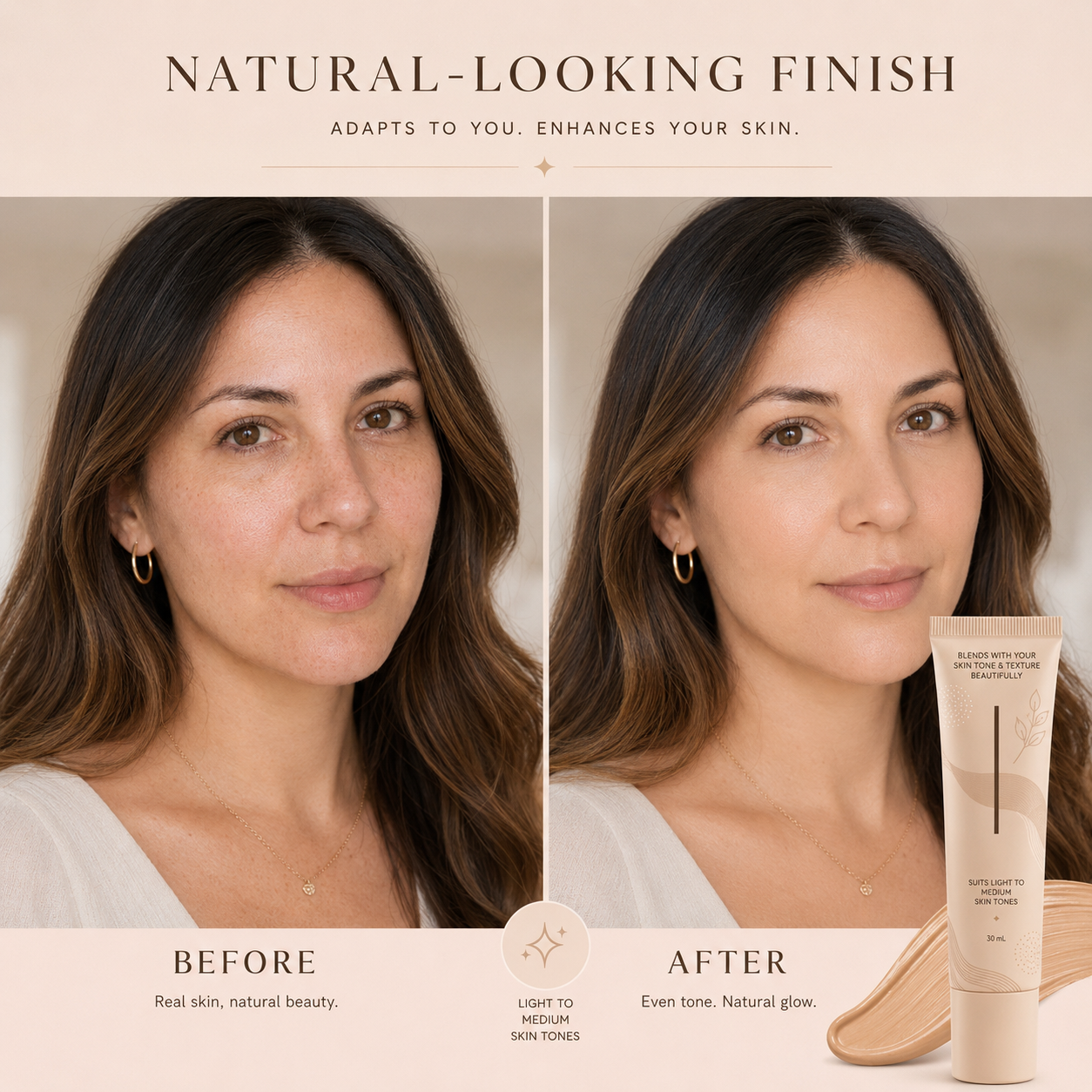 Changing Foundation for Women | Instantly Blends with Your Skin Tone