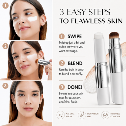 ⏰💕🌟Cream Stick V White Korean Color-Changing Foundation Stick