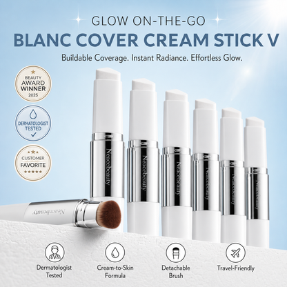 ⏰💕🌟Cream Stick V White Korean Color-Changing Foundation Stick