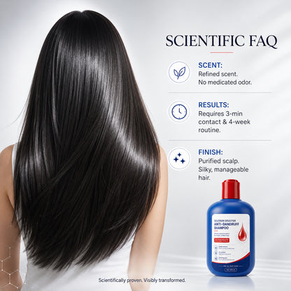 Selenium Disulfide Hair Care Shampoo Oil Control Refreshing Anti-Dandruff Anti-itch Scalp Cleansing Shampoo, 300ML