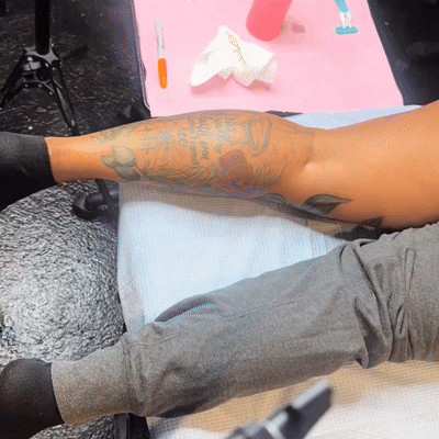 TATTOO 100 application demonstration