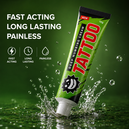 Oil-Free Tattoo Numbing CreamGreen 10g
