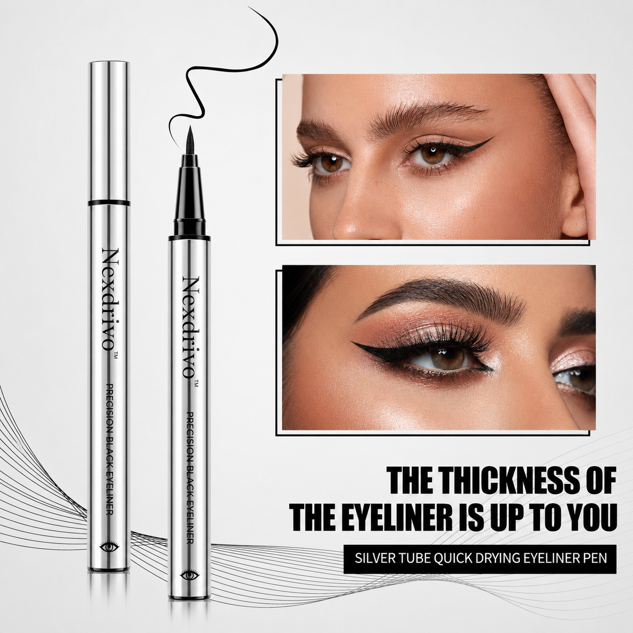 Neacebeauty™ Long-lasting eyelinerlightweight, waterproof,vegan,cruelty-free