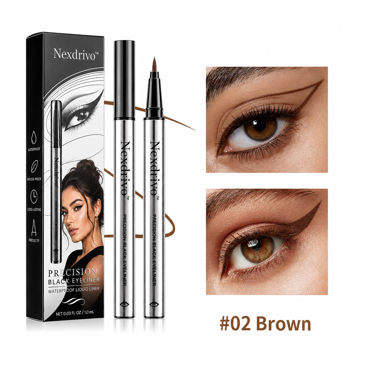 Neacebeauty™ Long-lasting eyelinerlightweight, waterproof,vegan,cruelty-free